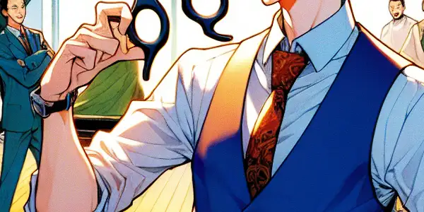 Wu Liuqi, a stylish barber and former assassin, wields scissors in a lively barbershop filled with humor and action.